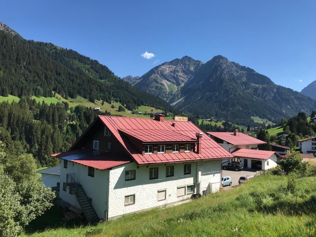 Gasthof Hirsch Hotel Hirschegg  Exterior foto