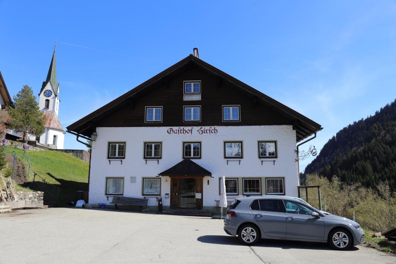 Gasthof Hirsch Hotel Hirschegg  Exterior foto